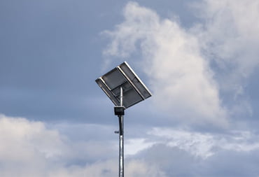 Bizlander Street Light 10W 108LED Solar Powered Flood Light For Park lighting 